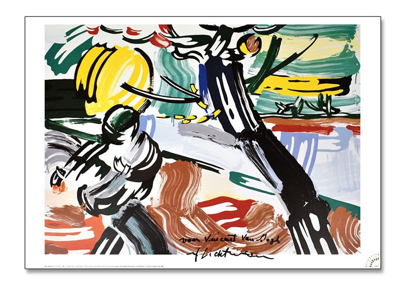 リキテンスタイン・ヴィンテージポスター　額装済　処分価格 リキテンスタイン・ヴィンテージポスター 額装済 処分価格