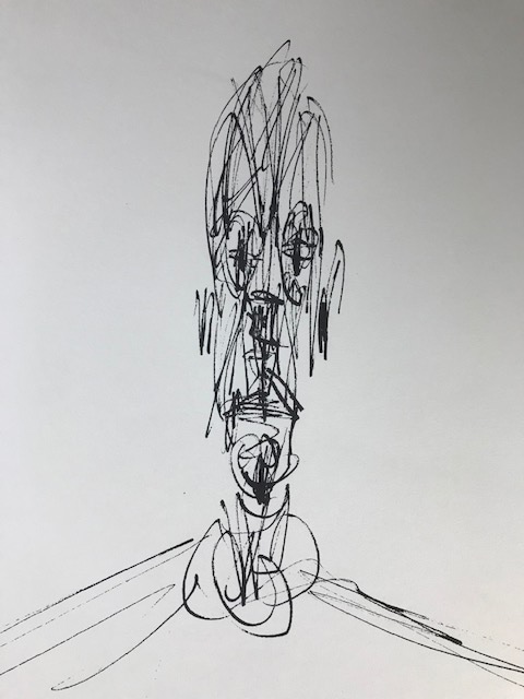 Dessins 1974年 限定300枚 (アルベルト ジャコメッティ) ポスター