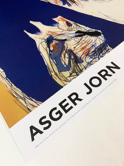 Les Deux Elements（アスガー ヨルン） ポスター販売のアズポスター