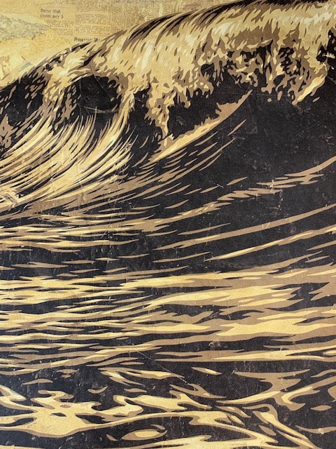 Dark Wave/Shepard Fairey 手書きサイン入り（オベイ）
