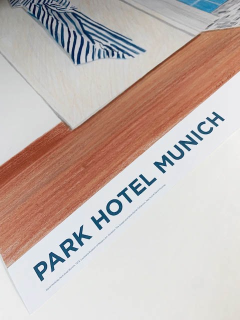 Park Hotel Munich/デビット ホックニー/ポスター David Hockney | Park Hotel Munich - Printed Matter
