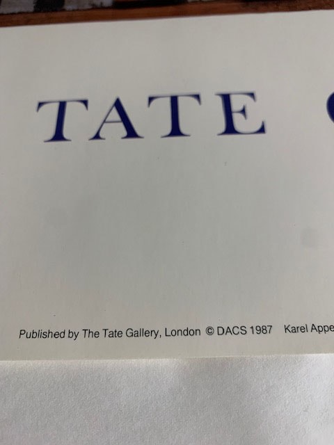 The Tate Callery London（カレル アペル） ポスター販売のアズ