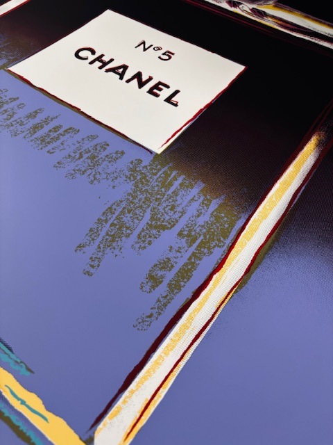 額装品証明書付/シャネル/サンデー B モーニング/ウォーホル/ CHANEL Sunday B Morning Chanel 限定2000枚 証明書付（アンディ