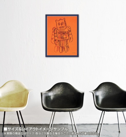 Robot (Orange)（アンディ ウォーホル） ポスター販売のアズポスター