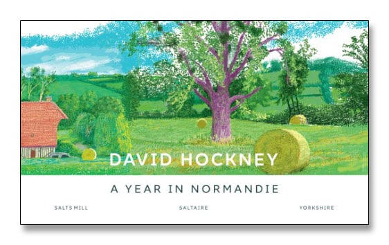 額装品/A Year in Normandie Purple デビットホックニー 額装品/A Year in Normandie Purple デビットホックニー