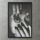 額装済作品/森山 大道/EYEBALL 1980（森山 大道）