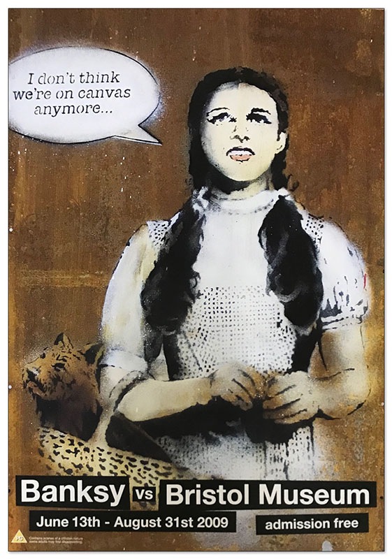 Banksy bristol Dorothy 2009（バンクシー） ポスター販売のアズ 