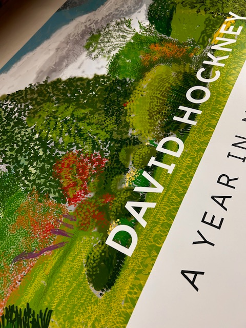 額装品/A Year in Normandie Trees デビットホックニー A Year in Normandie – Trees – デイヴィッド・ホックニー