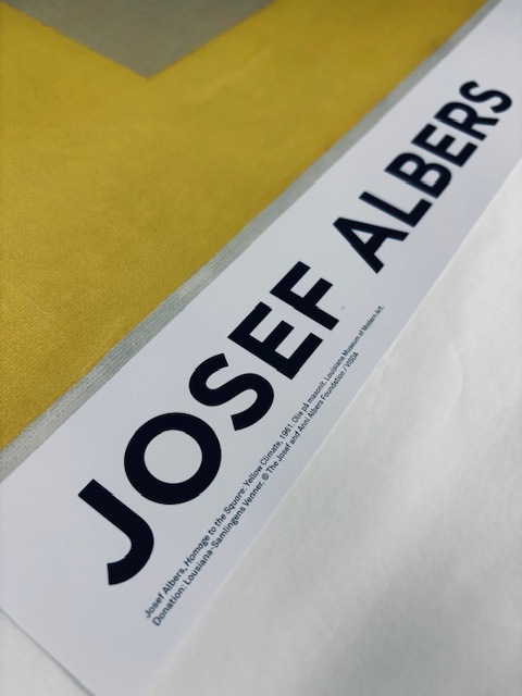 Homage to the Square Yello Climate（ジョセフ アルバース） ポスター