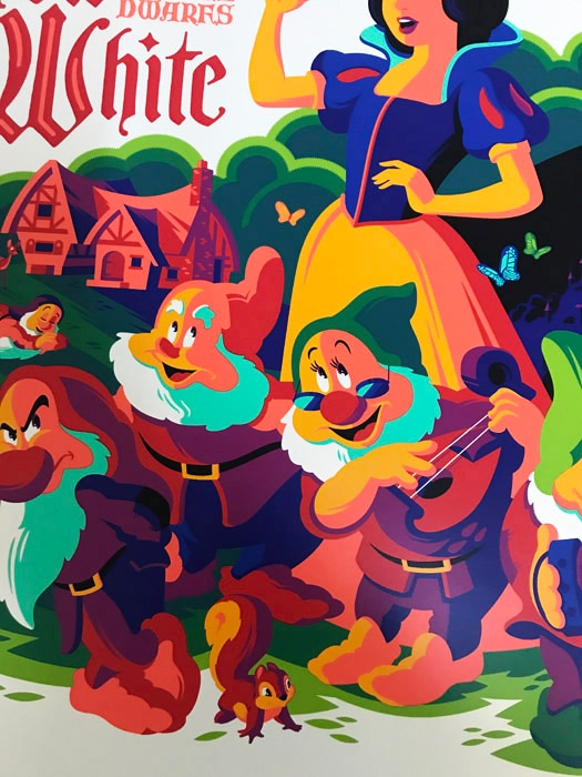 Mondo Snow White 白雪姫 80th anniversary 限定230枚 手書き 
