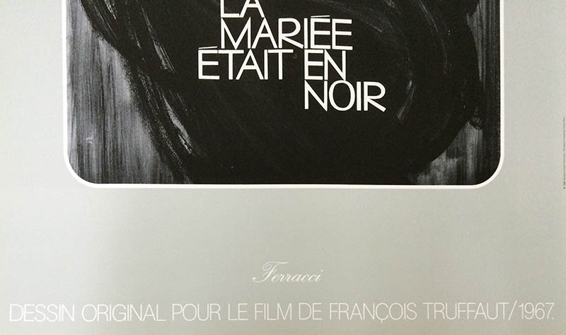 黒衣の花嫁 1985 france（ルネ フェラッシ） ポスター販売のアズ 