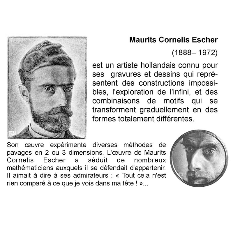 上昇と下降（MC エッシャー） ポスター販売のアズポスター