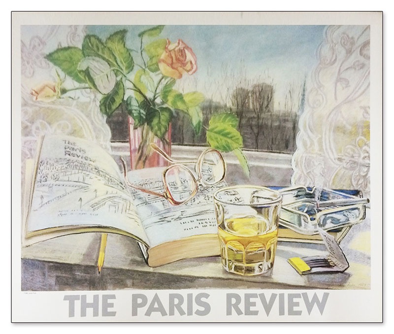 The paris review 1985（ジャネット フィッシュ） ポスター販売のアズ 