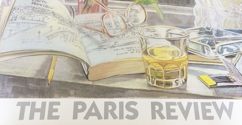 The paris review 1985（ジャネット フィッシュ） ポスター販売のアズ 