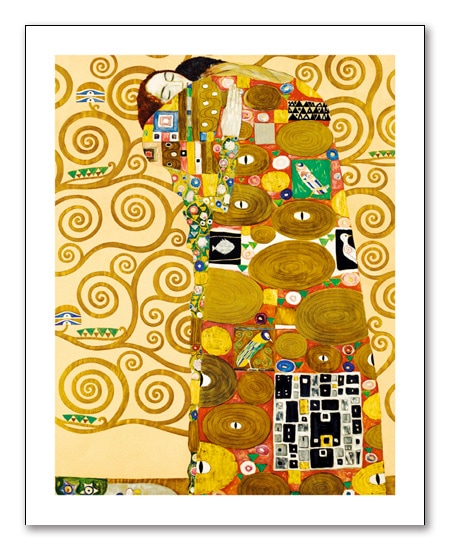 クリムト「抱擁」の高級印刷画 【公式通販】