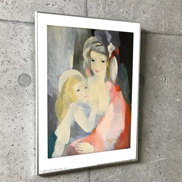 特別額装品/ポスター/MOTHER AND CHILD 1928（マリー ローランサン