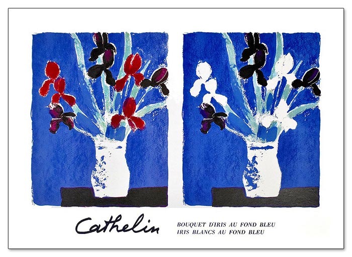 Bouquet  Quet dtris blue iris（ベルナール カトラン） の詳細画像1