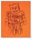 Robot (Orange)（アンディ ウォーホル）