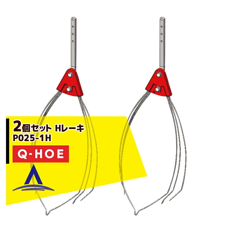 ���奦�ۡ���Q-hoe ��2�ĥ��åȡ����ץ�������ʡ�Q-HOE �졼���Ƽ�  H�졼�� P025-1H