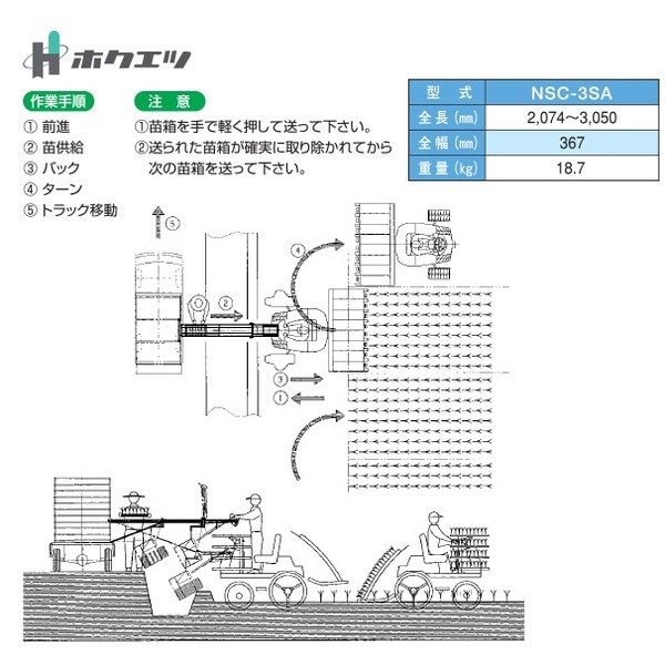 苗シューター 苗シューター - 株式会社ホクエツ