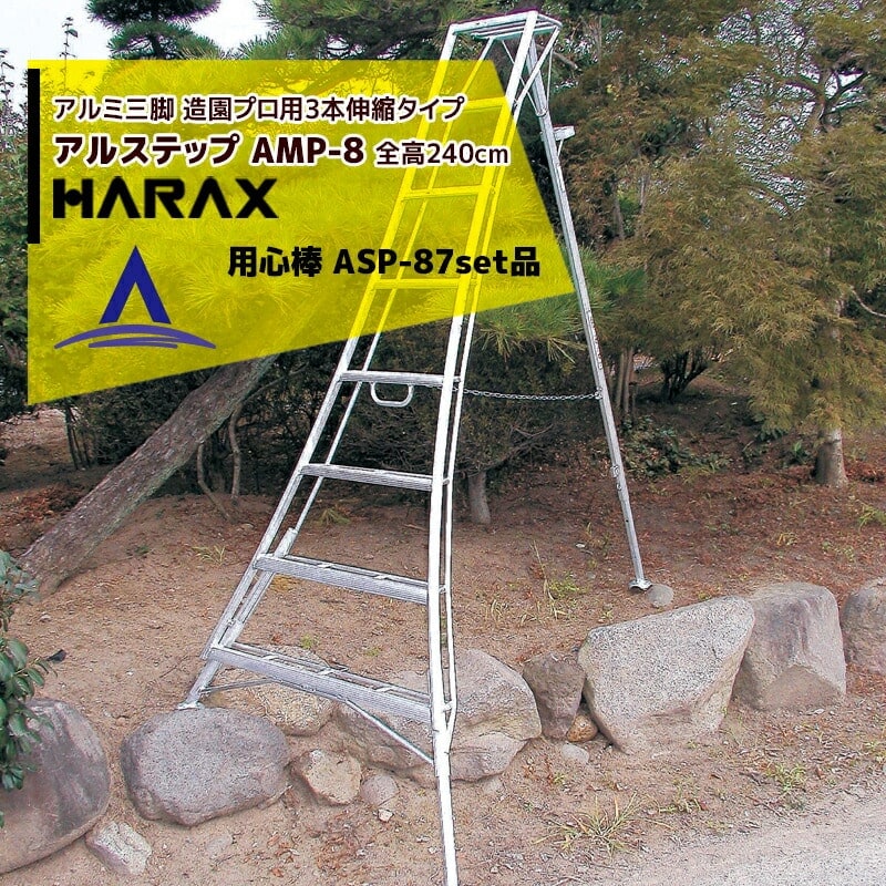 �ϥ�å�����HARAX ���륹�ƥå� AMP-8��ԥ�3�ܿ��̡� ���������� �ѿ��� ASP-87���å���