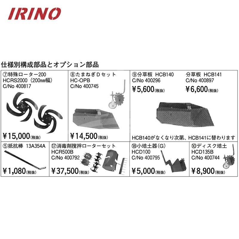 イリノ｜岡山農栄社 はたかん ブロッコリー仕様 (M)HC25XE-18