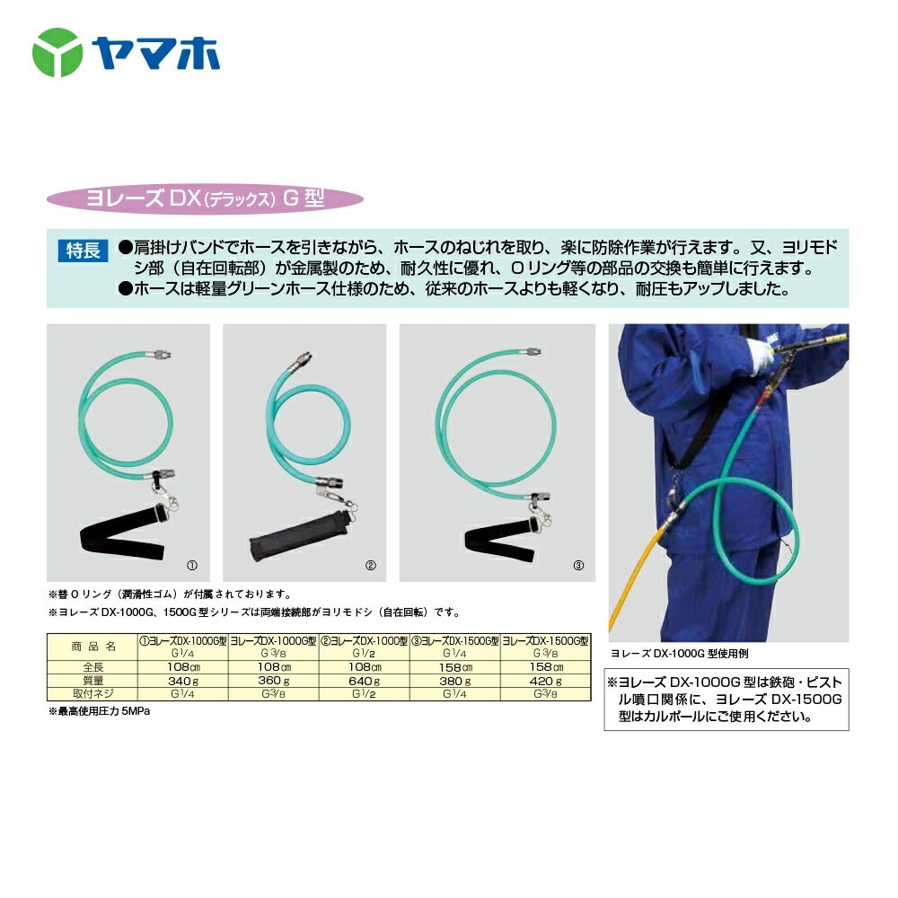 ヤマホ｜ヨレーズDX-1000G型 G1/4 332020 | すべての商品 | AzselecT