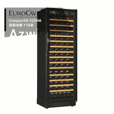 EUROCAVE �桼�������� ����ѥ���59 Compact59 V259MA �ե륬�饹�ɥ� ��Ǽ�ܿ�110�� ������W594 �� D565 �� H1780