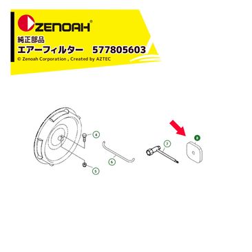 ���Υ� ZENOAH ���� �������ʥ��ݥ� �������꡼�ʡ� ������� �����ե��륿�� ��ʧ�� �𴢵� �ɡ��ʥķ� 577805603 P�˥�