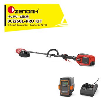 ���Υ� ZENOAH �Хåƥ꡼��ʧ�� BCi260L-PRO KIT �Хåƥ꡼�� �롼�ץϥ�ɥ� + �Хåƥ�40-B140X + ���Ŵ�40-C80���å��� 970851002