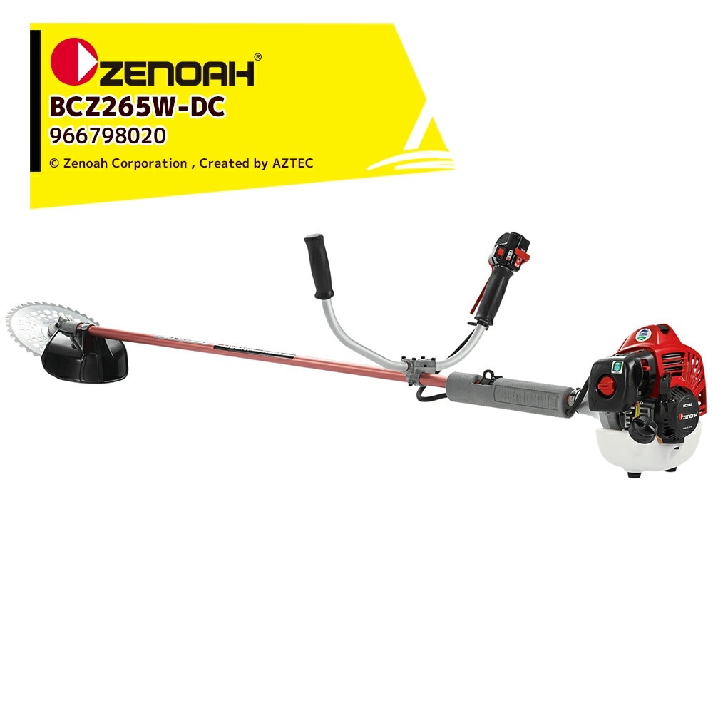 ゼノア エンジン式刈払機 BCZ265W-DC メインパイプ ゼノア｜草刈り機 ZENOAH エンジン式刈払機 BCZ265W-DC 両手