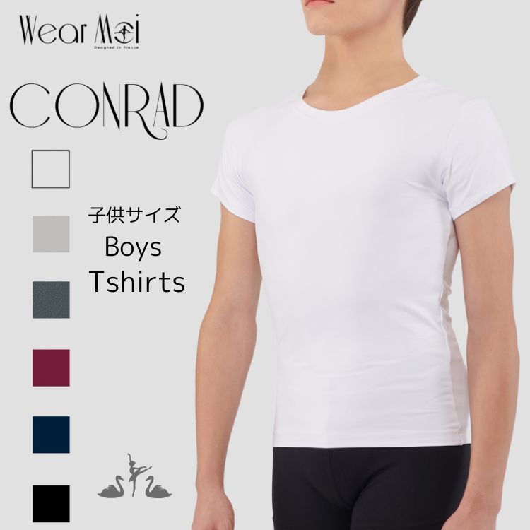 ��WearMoi���������⥢��Boys CONRAD�������å� ���롼�ͥå��ڥܡ������Х쥨�ˤλ�T����ġ�