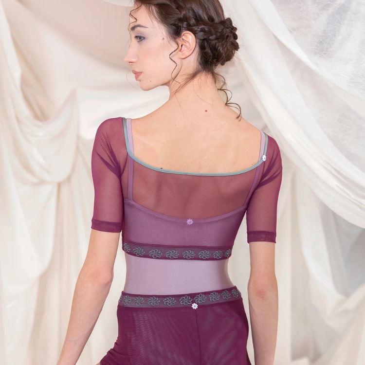 ͽ����ʸ �Х쥨 �ȥåץ� Sibilla Daisy Top ���ӥ� �ǥ����� �ȥåץ� ��� ����˥� DELLELO'  ��Dellalo�� Milano �ǥ���ߥ�� ��  ���쥬��� ����̵�� �ڥХ쥨����å� ����٥����� �����ꥢľ͢��  ���襤�� T�����