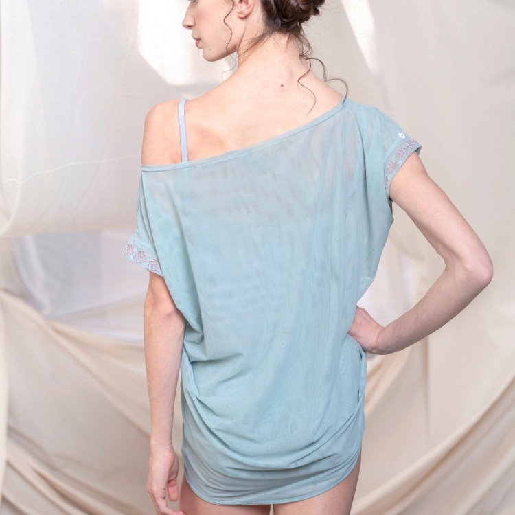 ͽ����ʸ �Х쥨 �ȥåץ� Daisy Brouse Top �ǥ����� �֥饦�� �ȥåץ� T ����ġ���å��� ��� ����˥� DELLELO'  ��Dellalo�� Milano �ǥ���ߥ�Ρ�  �ڥХ쥨����å� ����٥����� �����ꥢľ͢��  ���襤�� T�����