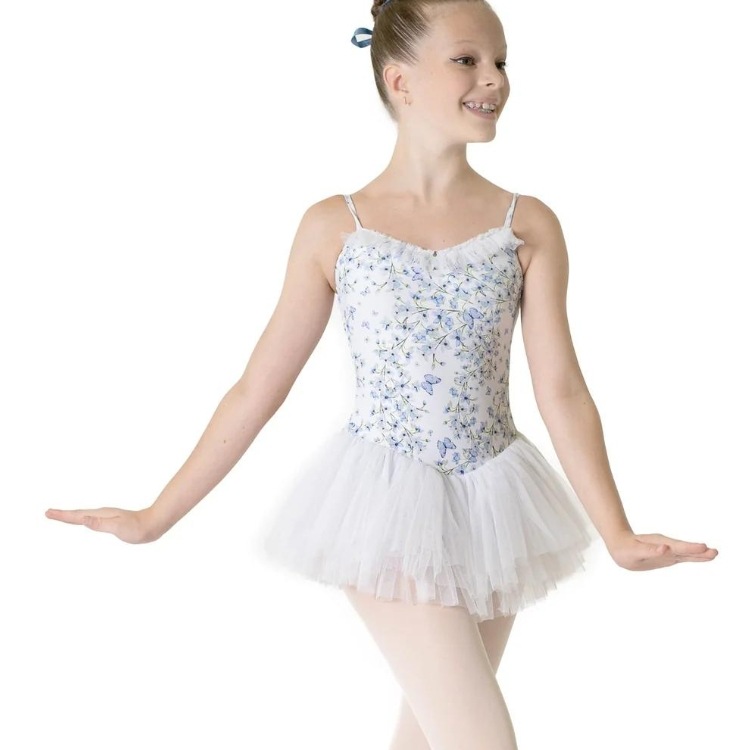 ��DANSE DE PARIS  ���󥹥ɥѥ�� �������ɥ쥹�쥪������  �Х��ե饤 �ե������Ҷ� �Х쥨 �쥪������ ���������դ� (FLORETTE TUTU R0028G BUTTERFLY)