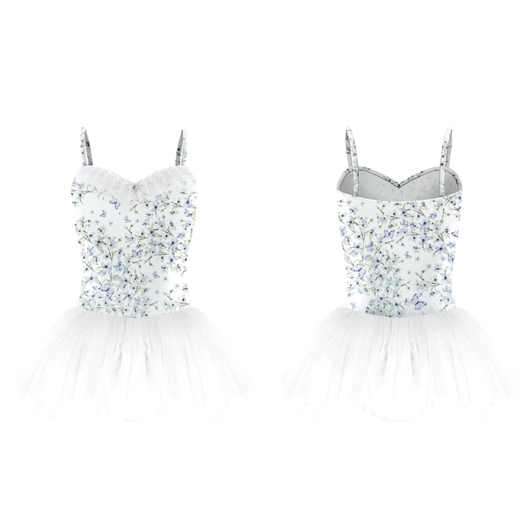 ��DANSE DE PARIS  ���󥹥ɥѥ�� �������ɥ쥹�쥪������  �Х��ե饤 �ե������Ҷ� �Х쥨 �쥪������ ���������դ� (FLORETTE TUTU R0028G BUTTERFLY)