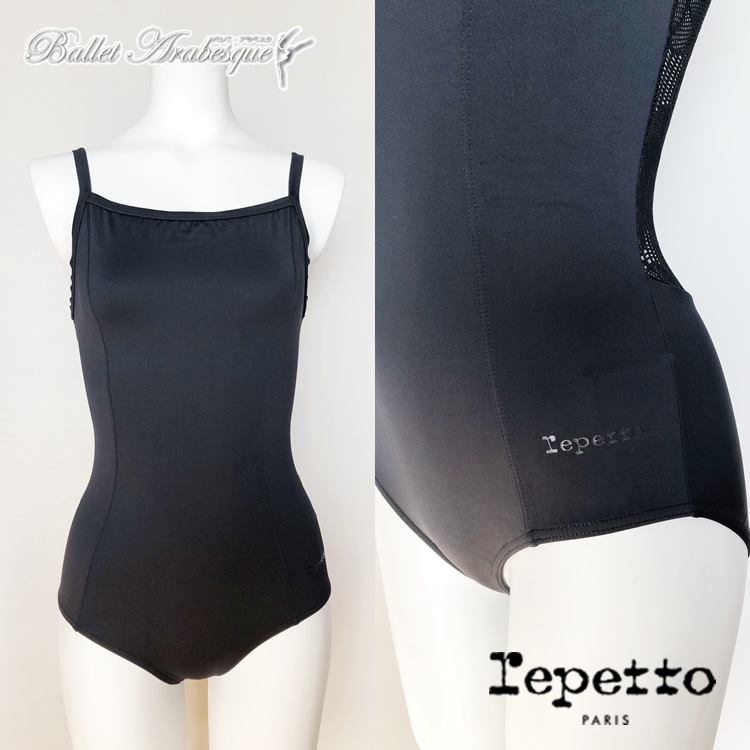 Repetto ڥåȡD0684 졼ХåͥХ쥨쥪 Leotard with lace in the back