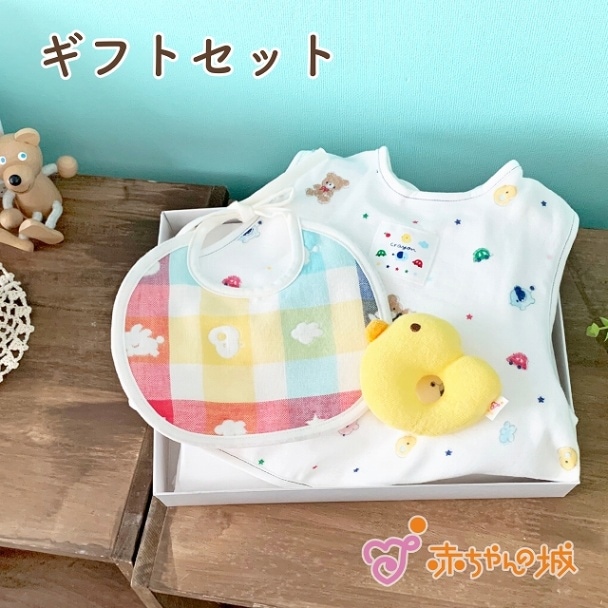 ギフトセット　クレヨンエプロン