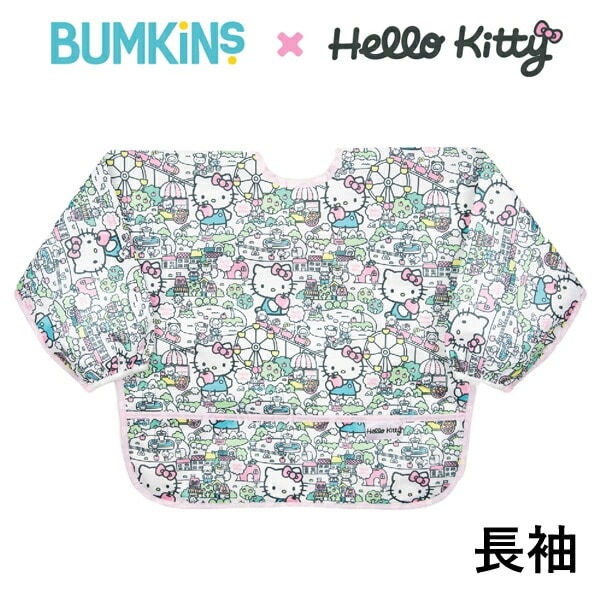 バンキンス 長袖ビブ お食事エプロン ハローキティ