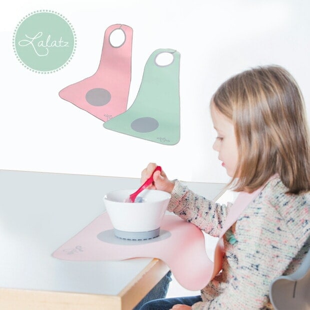 lalatz エプロン ビブ スタイ 食事 ランチョンマット ドイツ製