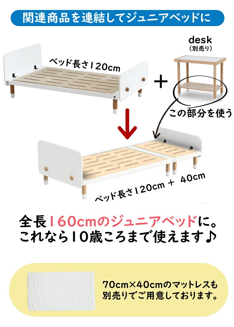 HOPPL(ホップル) ★キッズベッド(説明書付き) HOPPL(ホップル) ☆キッズベッド(説明書付き)