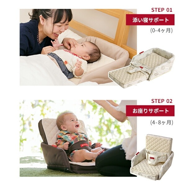 ファルスカ ベビーベッド ベッドインベッド フレックス 添い寝