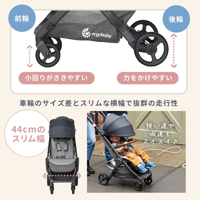 エルゴベビー ベビーカー ergobaby メトロプラスデラックス