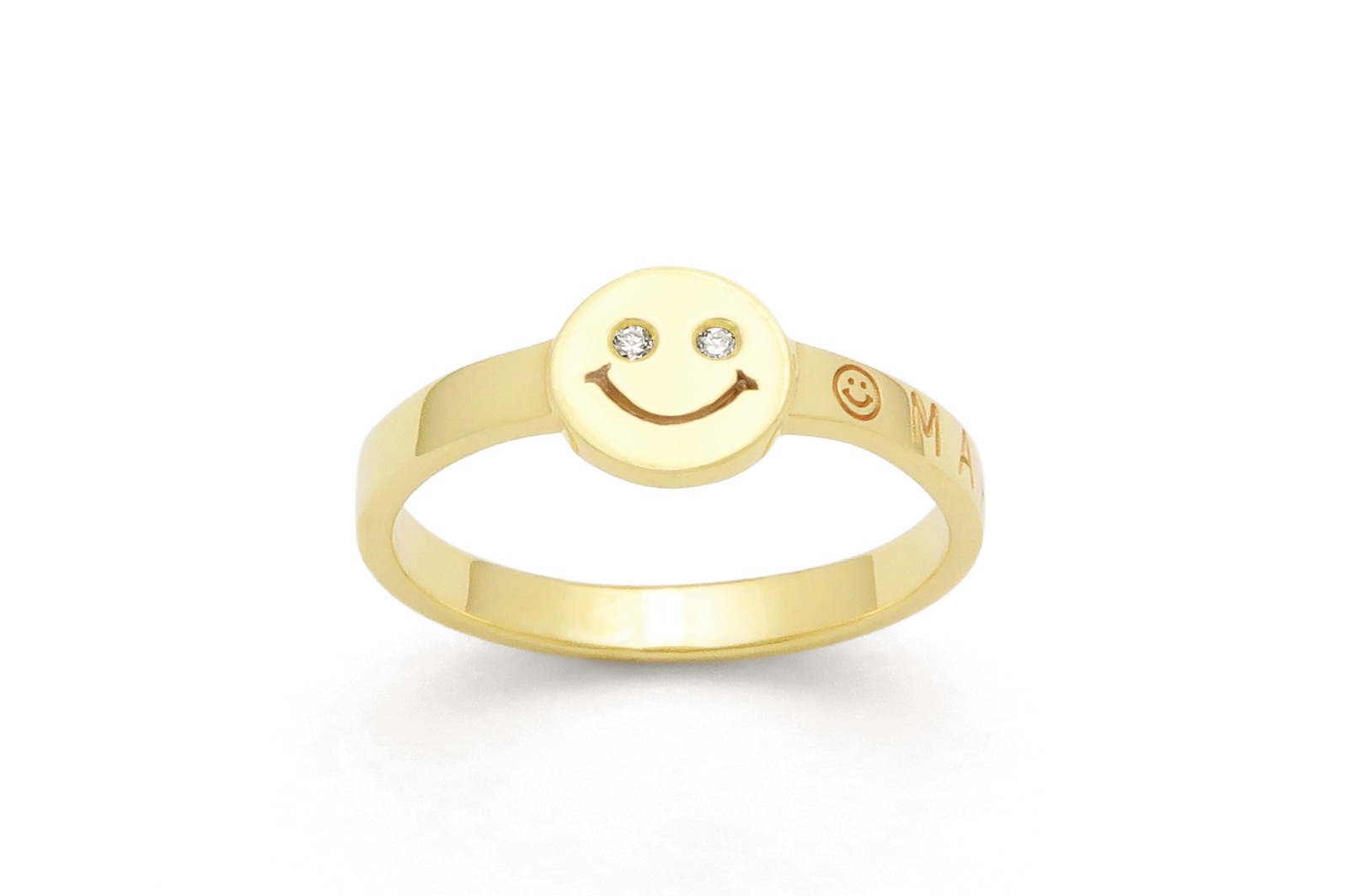 K18<br>ネームバンドマムリング