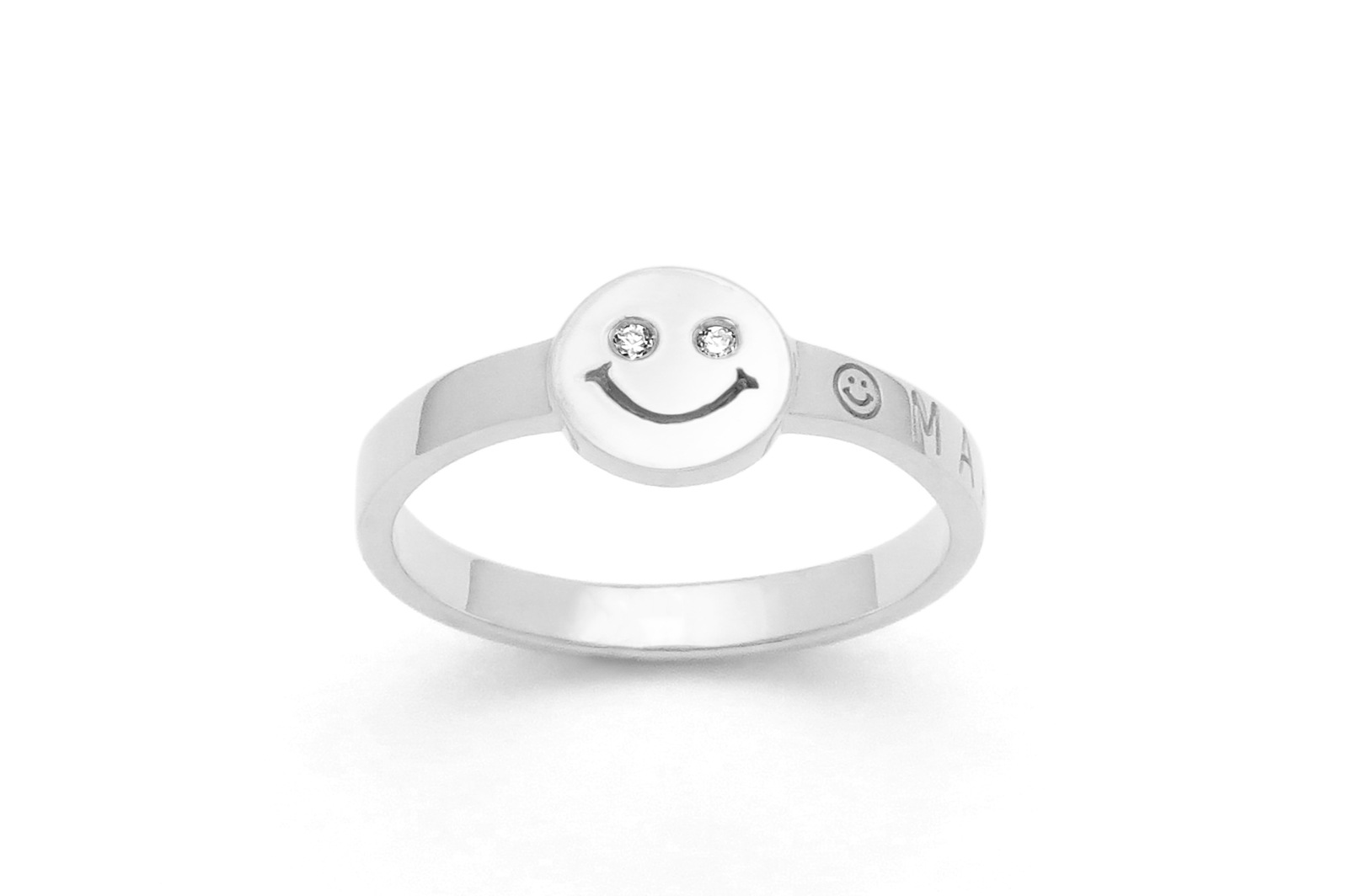 シルバー<br>ネームバンドマムリング