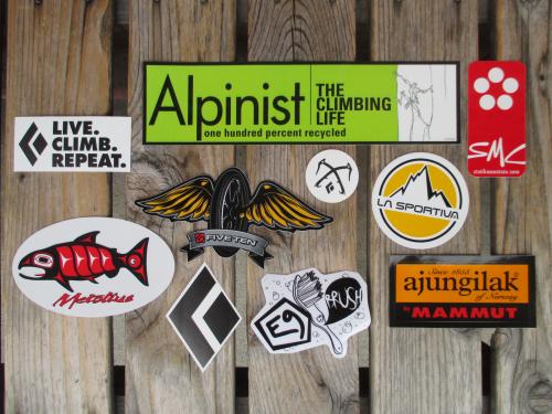 未使用品 ステッカー クライミング系アソートパック 10枚セット acf655