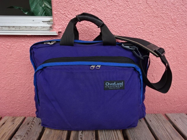 USED 90年代 オーバーランド ブリーフケース ショルダー 旧タグ 92年頃