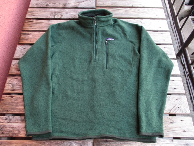 美USED パタゴニア フリース 2014年FW製 ベターセーター 1/4ジップ