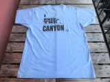 USED 80ǯ�� USA�� �ӥ�ơ��� ��I HIKED THE CYANON�� �����ɥ���˥���ʥ���ʥ�ѡ��� T����� ���å��� XL tsh211