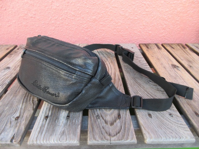 USED 90年代 【Eddie Bauer】 エディーバウアーレザーのファニーパック